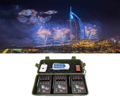 70-100m Remote Control Stage Indoor Cold Fountain Base Electronic Firing System Fireworks