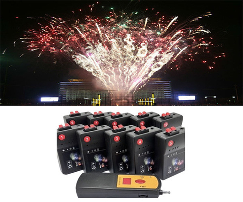 Mixed Effect Plastic Wireless Firing System Fireworks Transmitter Balloon Control