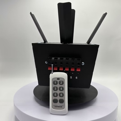 IP55 Rotating Fireworks Fountain Machine Wireless Sequential Remote Control 500m Fireworks Firing System