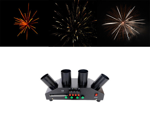 12 10 Channels 500m Fan Fireworks Fountain Machine Fireworks Setting System Wireless Control