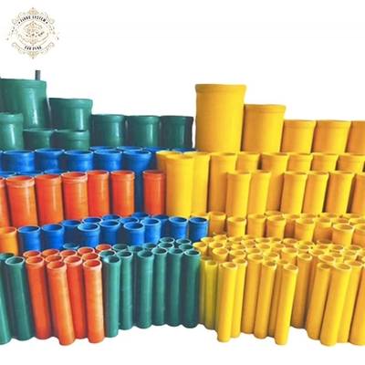 HDPE Fiberglass Firework Mortar Tubes 3 Inch 4 Inch For Parties