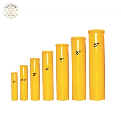 Heighet 320mm 340mm 360mm Fiberglass Mortar Tube For Shooting Fireworks Display