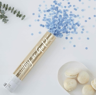 Biodegradable Wedding Confetti Cannon Color Smoke Effect OEM ODM