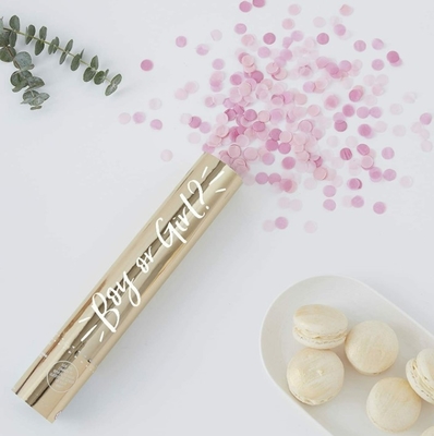 Biodegradable Wedding Confetti Cannon Color Smoke Effect OEM ODM