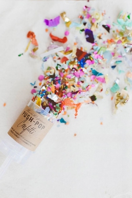 Safe Gender Reveal Confetti Cannon Handheld Color Smoke Effect