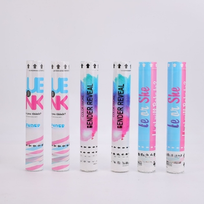 OEM ODM Biodegradable Confetti Poppers Celebration Wedding Birthday Party