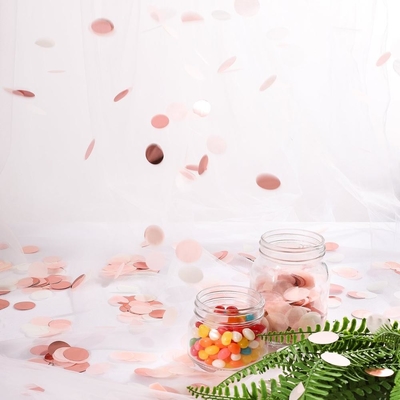 Pink Circle Tissue Paper Confetti Celebration Wedding Birthday Party