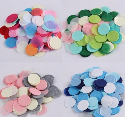 Pink Circle Tissue Paper Confetti Celebration Wedding Birthday Party