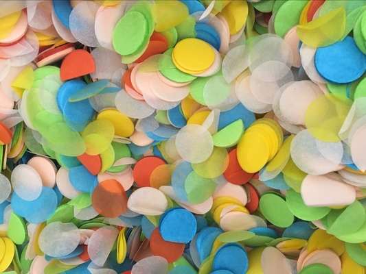 Wholesale Biodegradable Confetti Party Streamer Wedding Confetti Paper