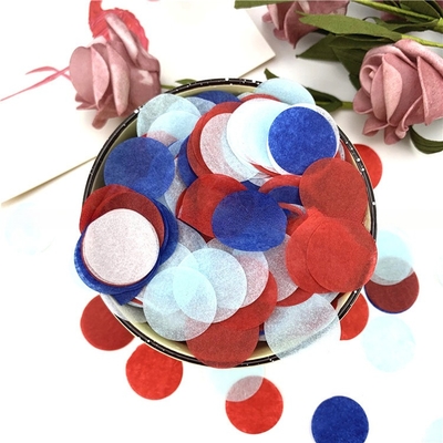 Round Shaped Tissue Paper Confetti Party Poppers Biodegradable