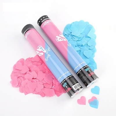 Safe Powder Gender Reveal Cannon Custom Confetti Poppers Handheld