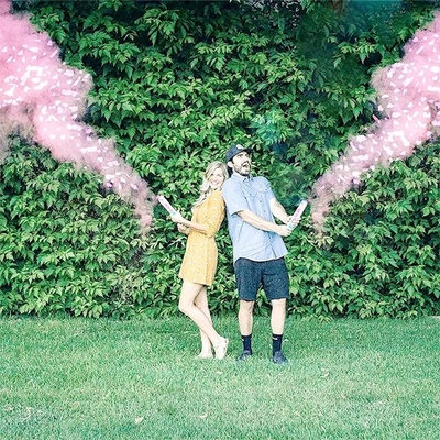 Safe Powder Gender Reveal Cannon Custom Confetti Poppers Handheld