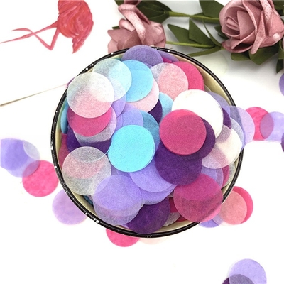 Hot Sale Novelty Ideas ECO-friendly Biodegradable Confetti for Blaster Made by Rice Paper