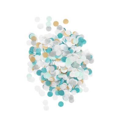 Confetti Circle Dots Rainbow Confetti For Party Table Wedding Celebrations Multi color Biodegradable Paper