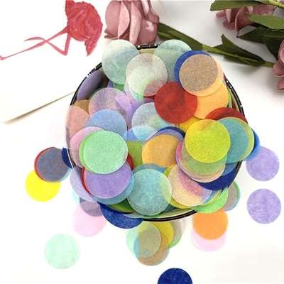 Wedding Decoration Birthday Party Paper Silver Circular Multicolored Confetti