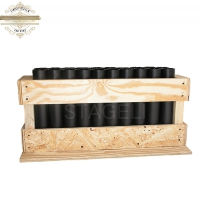 Versatile Wooden Fireworks Frame Racks Display Mortar Racks