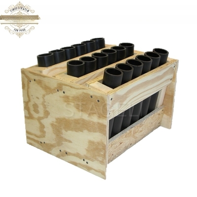 Versatile Wooden Fireworks Frame Racks Display Mortar Racks