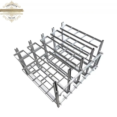 Aluminum Rocket /  Missile Firework Iron Racks Customizable