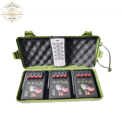 10 Channel Sequential Pyrotechnic Programmable Remote Fireworks Firing System For Year Holiday Celebration