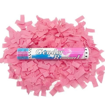 Gender Reveal Confetti Cannon Party Popper Confetti Launcher Confetti Shooter OEM ODM