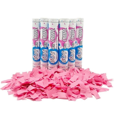 Eco friendly Confetti Cannon Confetti Shooter Party Popper Biodegradable Baby Gender Reveal