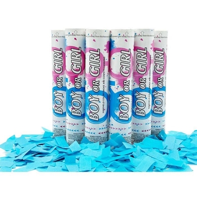 Eco friendly Confetti Cannon Confetti Shooter Party Popper Biodegradable Baby Gender Reveal