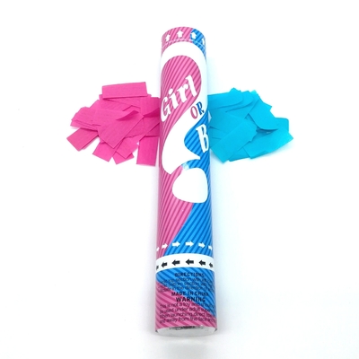 Air Compressed Power Black and Gold Disposable Confetti Cannon for Best Party Popper