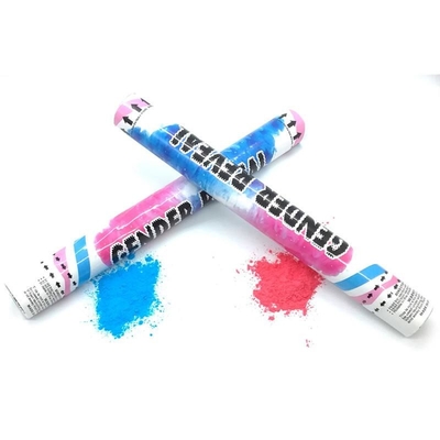 Handheld Baby Shower Gender Reveal Smoke Confetti Powder Cannon Biodegradable Flameproof Party Popper