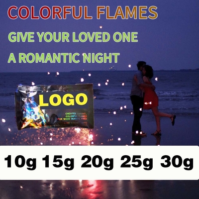MEKER Fire Color Changing Packets Create A Colorful Fire Show For Your Campfires