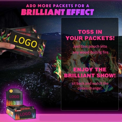 MEKER Fire Color Changing Packets Create A Colorful Fire Show For Your Campfires