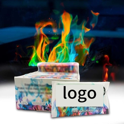Mystical Effect Magic Powder Vibrant Colored Flames Bonfires Camping Fireplaces Christmas Parties New Year-a Fireworks