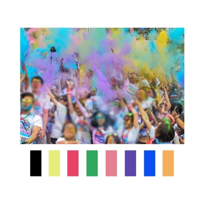 Party or Children Paint Organic Pigment Holi Gulal Powder for Easy Washable Colorants