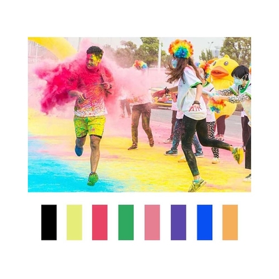 Easy Washable Holi Gulal Powder Colorants Non-Toxic Pigment for Safe and Fun Celebrations