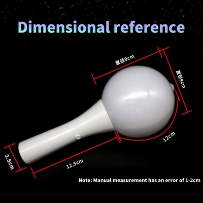 Festival LED Ball Sticks Light Up Ball Wand For Concert Supply , LED Glow Flashing Stick