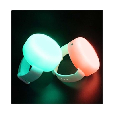 Customization Dmx Controlled LED Flash Wristband For Event Rave Party