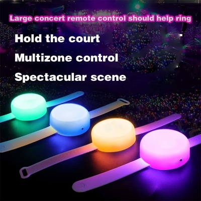 Personalized Remote Control Glowing Adjustable LED Light Up Bracelets NFC Rfid Custom Promotional