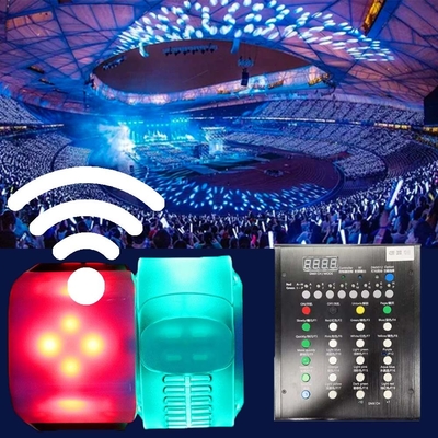 Personalized Remote Control Glowing Adjustable LED Light Up Bracelets NFC Rfid Custom Promotional