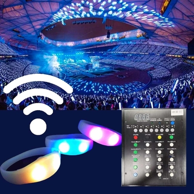 Event LED Wristband with Wireless Control and RFID for Crowd Management ODM