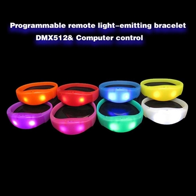 Event LED Wristband with Wireless Control and RFID for Crowd Management ODM