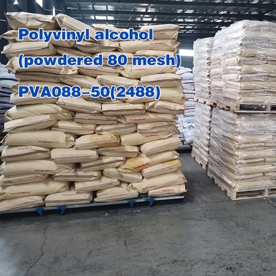 Pva Powder Polyvinyl Alcohol 2488 Particle Pva088-50 Viscosity High Foaming Special Purpose Adhesive