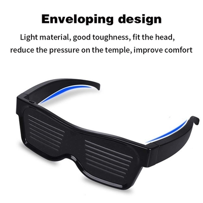 LED Toy Color Shutter Glow Glasses Party LED Eye Glasses Birthday Party Supplies Flash Changing 3D Luminous Glasses