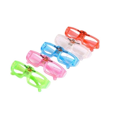 LED Toy Color Shutter Glow Glasses Party LED Eye Glasses Birthday Party Supplies Flash Changing 3D Luminous Glasses