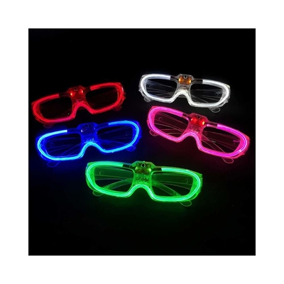 Carnival Party Glow in Dark 5 Colors Light Up Led Glasses for Festival Decorations