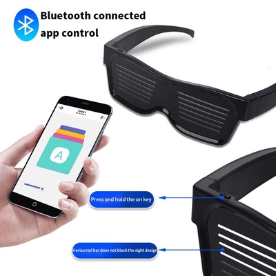 LED Toy Color Shutter Glow Glasses Party LED Eye Glasses Birthday Party Supplies Flash Changing 3D Luminous Glasses