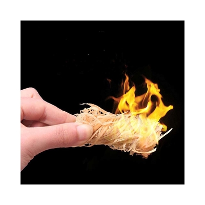 Convenient and Eco-Friendly Wood Firelighter for Outdoor Camping Hiking Travelling 11.3g