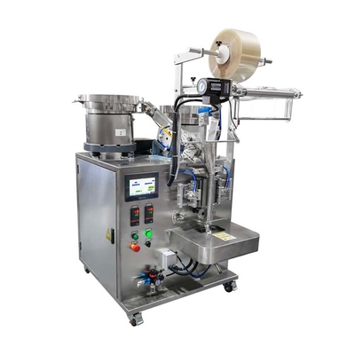 Full Automatic Screw Packing Machine Two Vibrators Bowls Hardware Bolt Nail Screw Counting Bag Packing Machine