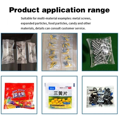 Full Automatic Screw Packing Machine Two Vibrators Bowls Hardware Bolt Nail Screw Counting Bag Packing Machine
