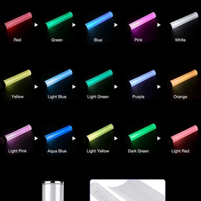 Acrylic Mini Led Stick With Rotary Switch Custom Laser Logo Mini Glow Led Acrylic Stick Led Pen Light
