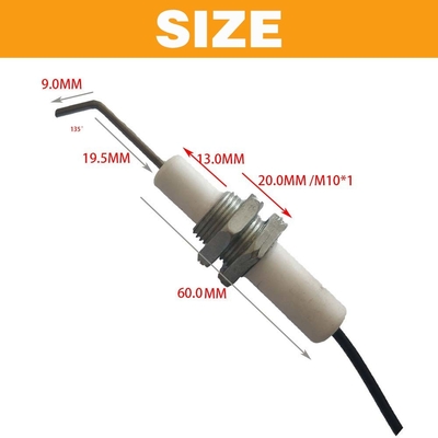 Gas Grill Push Button Kitchen Lighter Piezo Ignition Kit Universal Threaded Spark Plug