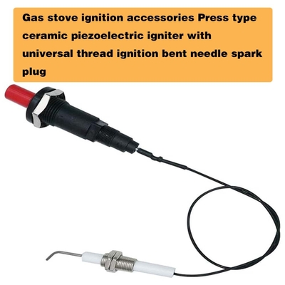 Gas Grill Push Button Kitchen Lighter Piezo Ignition Kit Universal Threaded Spark Plug
